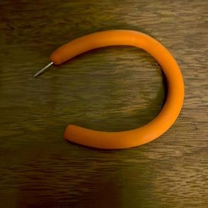 Hand made clay earrings